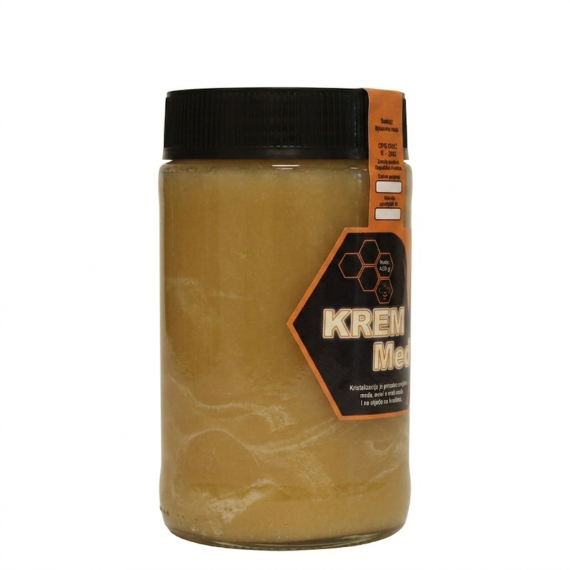 Krem med 450g | Prodaja i povoljna cijena | OPG Pčelarstvo Oreč